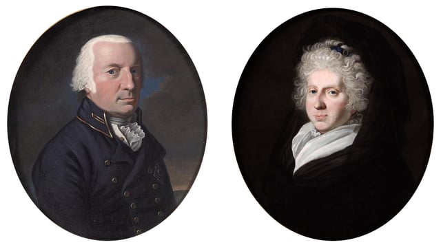 Karl Wilhelm Ferdinand II, Herzog von Braunschweig-Wolfenbüttel (1735–1806) and Princess Augusta of Great Britain