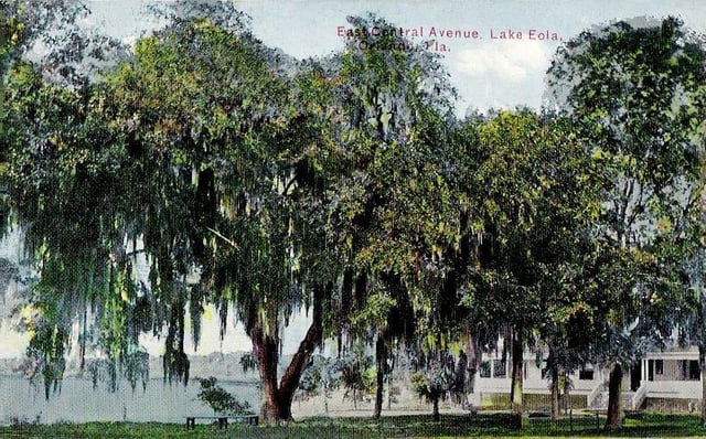 Lake Eola in 1911