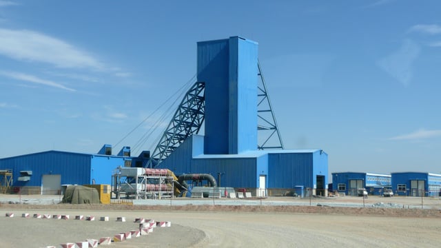 Oyu Tolgoi employs 18,000 workers and expects to be producing 450,000 tonnes of copper a year by 2020