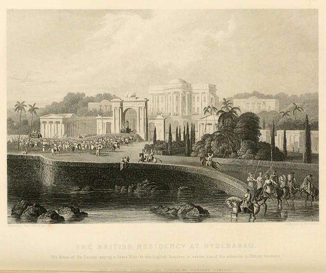 The British Residency at Hyderabad