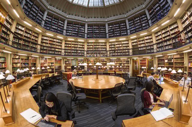 The Round Reading Room at the Maughan Library