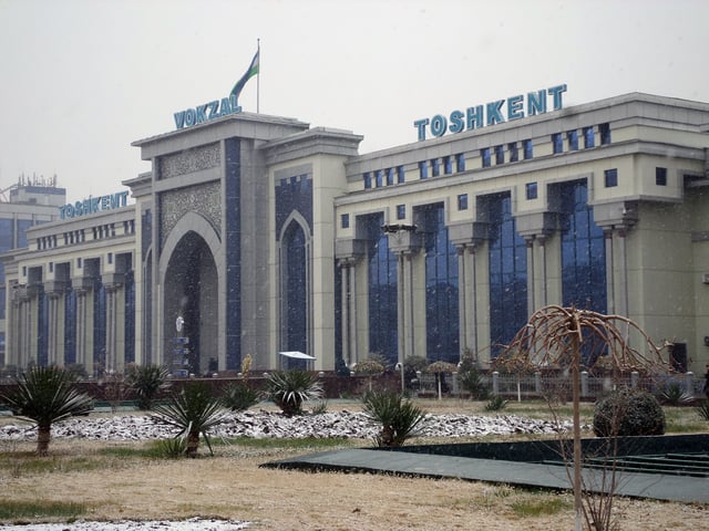 Central Station of Tashkent