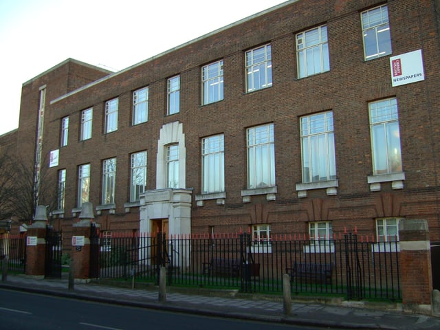 Former British Library Newspapers building, Colindale