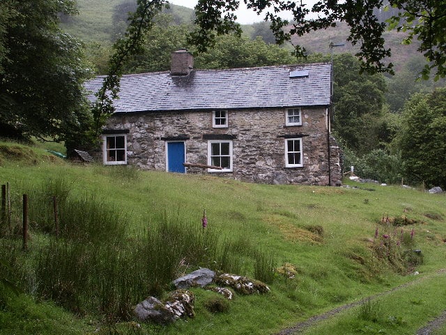 Bron-Yr-Aur, near Machynlleth, the Welsh cottage to which Page and Plant retired in 1970 to write many of the tracks that appeared on the band's third and fourth albums