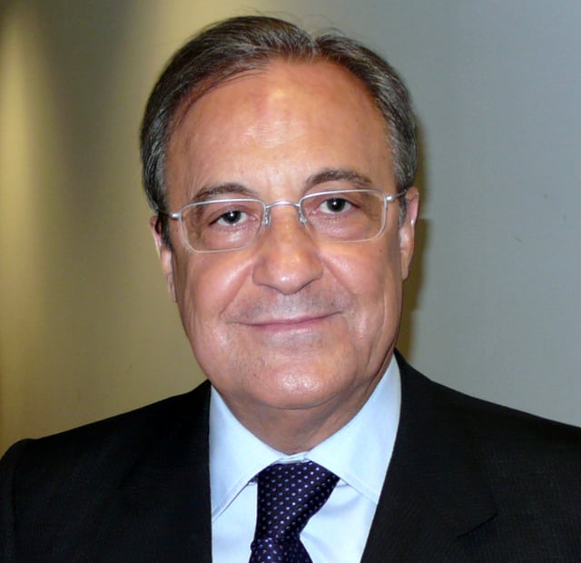 Spanish businessman Florentino Pérez is the current president of the club.
