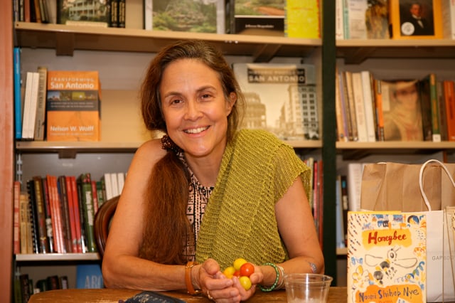 Palestinian-American writer Naomi Shihab Nye