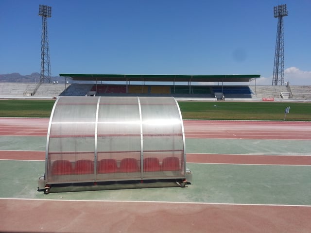Nicosia Atatürk Stadium is the largest stadium in Northern Cyprus.