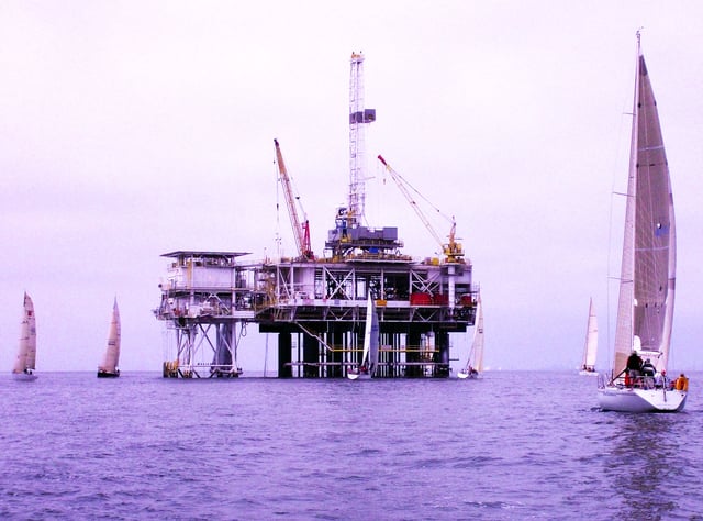 Oil Platform Emmy HB, March 2013