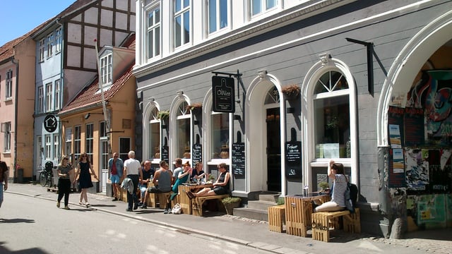 Aarhus presents a large variety of restaurants.