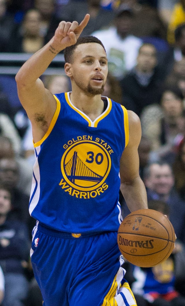 Curry in February 2016