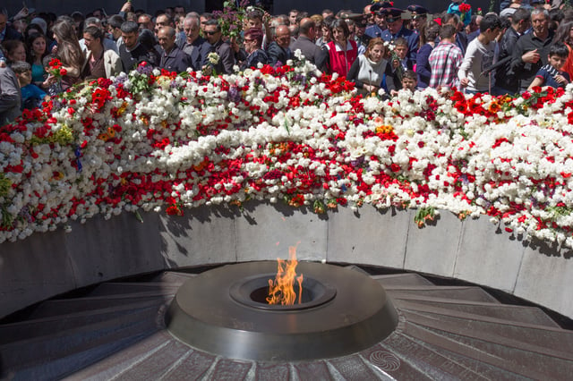 The Armenian Genocide Remembrance Day is a national holiday in Armenia.