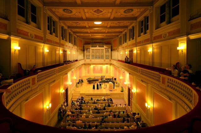 Interior of Conservatoire de Musique