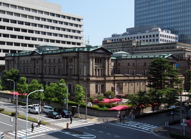 Bank of Japan headquarters in Chuo, Tokyo