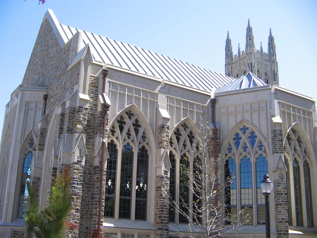 Part of the Divinity School addition, Goodson Chapel
