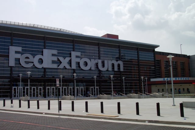 FedExForum in Memphis, Tennessee.