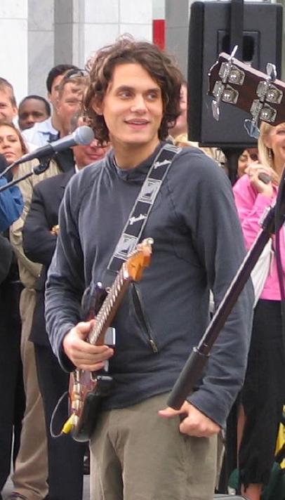 John Mayer performing on The Early Show in 2006