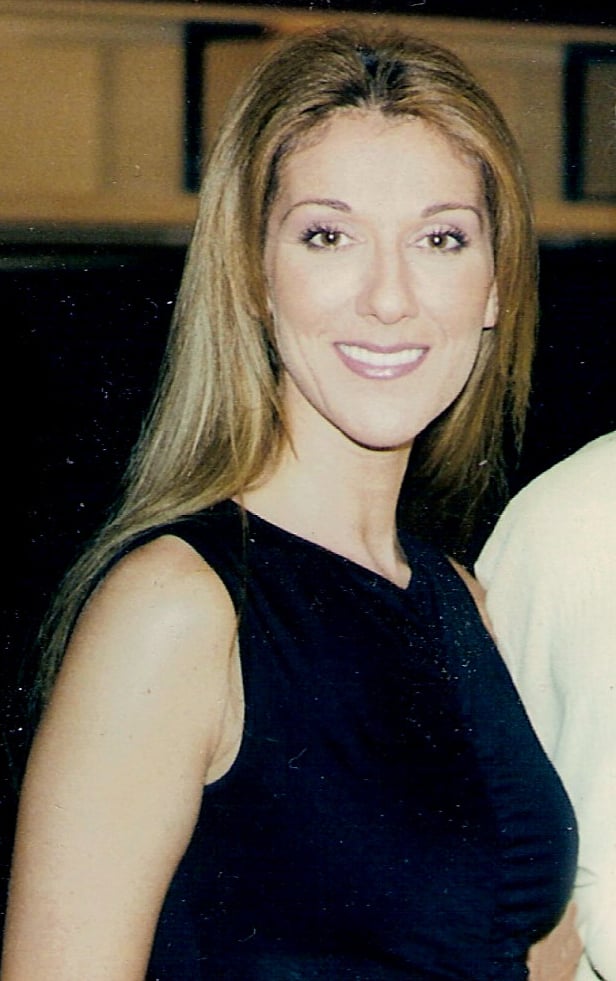 Celine Dion during the promotion of Let's Talk About Love, 1998.