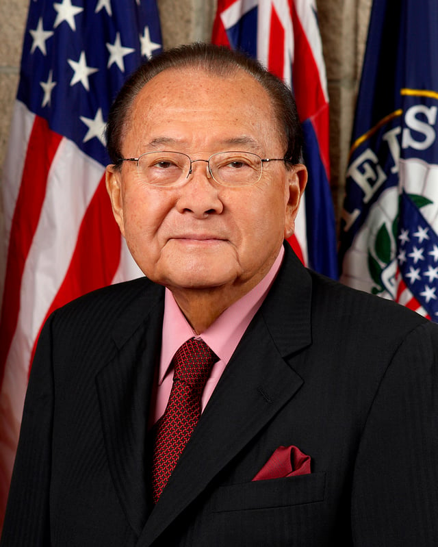 Daniel Inouye was a Medal of Honor recipient who served nearly 60 years in elected office as a Democrat. He was the first Japanese-American elected to the House of Representatives and Senate.