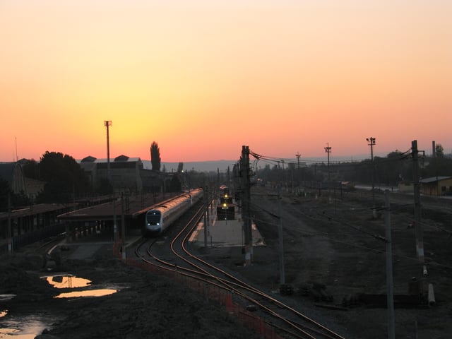 Reconstruction of the station in 2012.