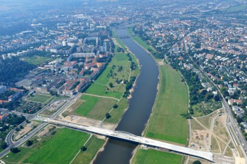 The Waldschlösschen Bridge is a subject of controversy in Dresden and other parts of Germany