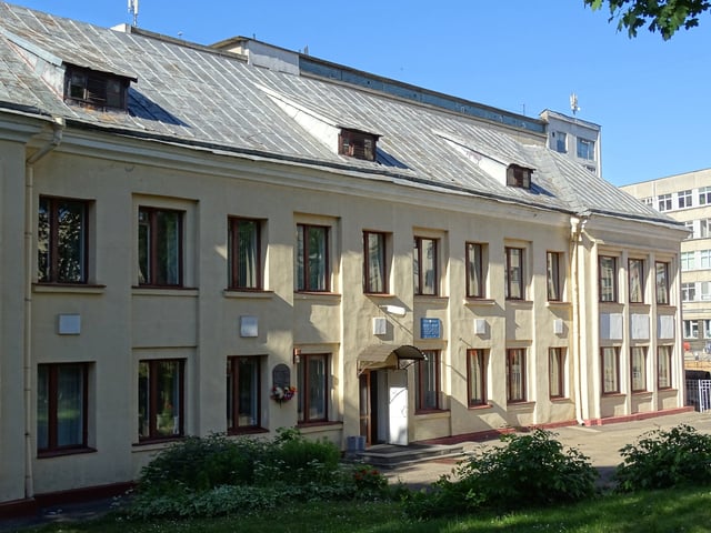 Former Jewish hospital in the Minsk Ghetto