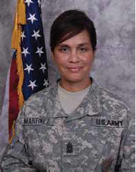 Command Sergeant Major María V. Martínez