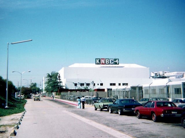 NBC Studios in Burbank, California, 1978.