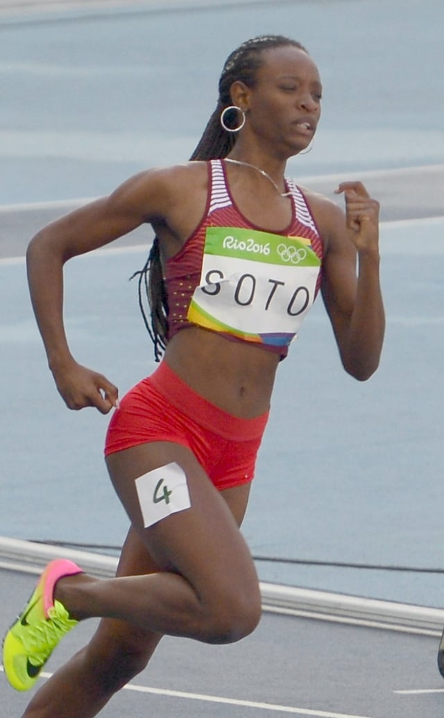 Nercely Soto, afro-Venezuelan athlete.
