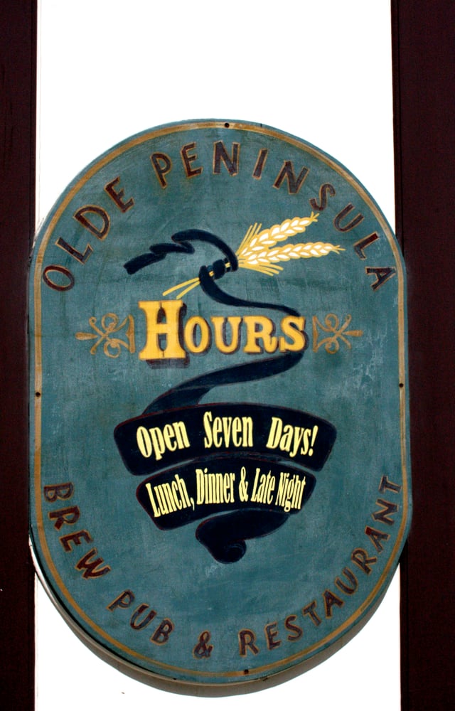 Olde Peninsula, one of Kalamazoo's small breweries