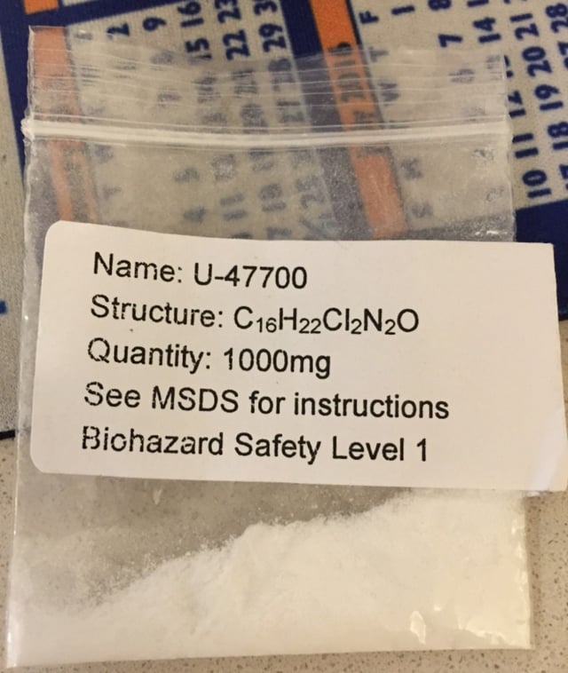 Physical Sample of U-47700