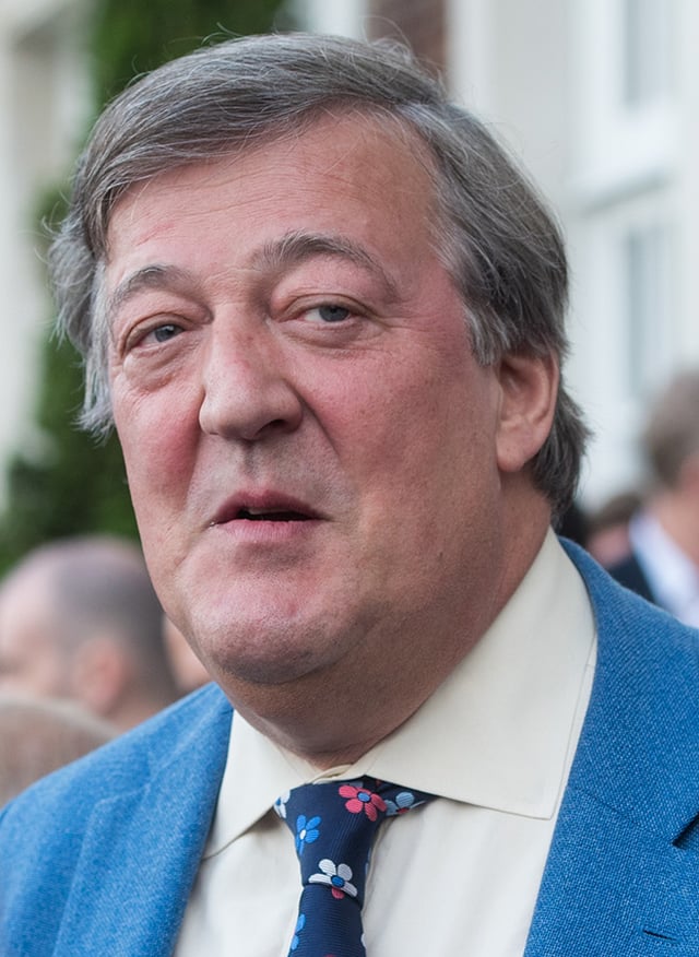 Stephen Fry, comedian and actor