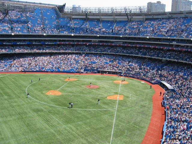 After the 2004 season, FieldTurf replaced AstroTurf as the Rogers Centre's playing surface.