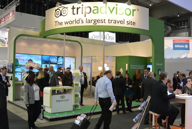 TripAdvisor booth at ITB Berlin 2014