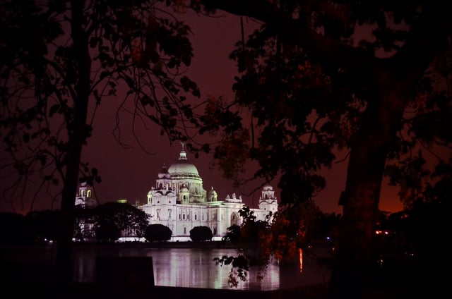 The Victoria Memorial in Kolkata, India