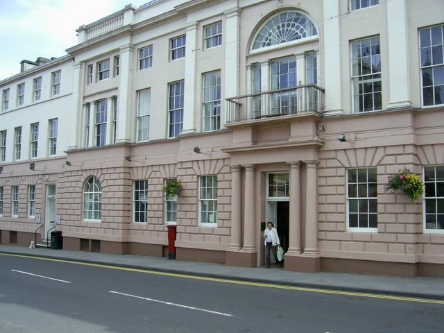 The historical headquarters of Fife County Council, in Cupar