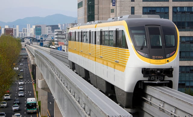 Daegu Metro Line 3.