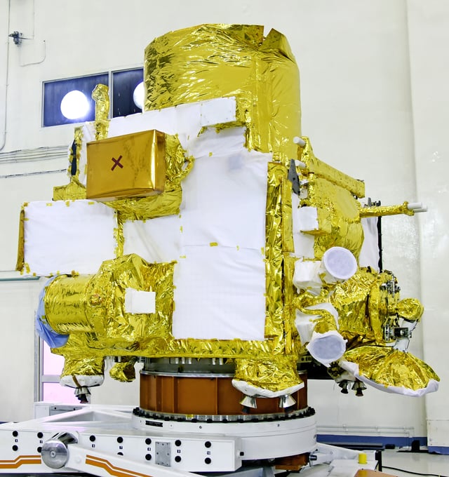 Chandrayaan-2 orbiter at integration facility