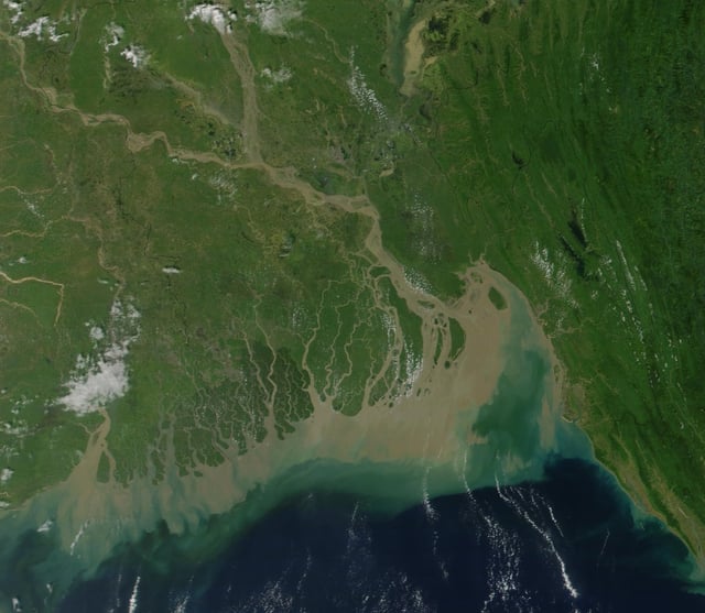 The Ganges-Brahmaputra delta