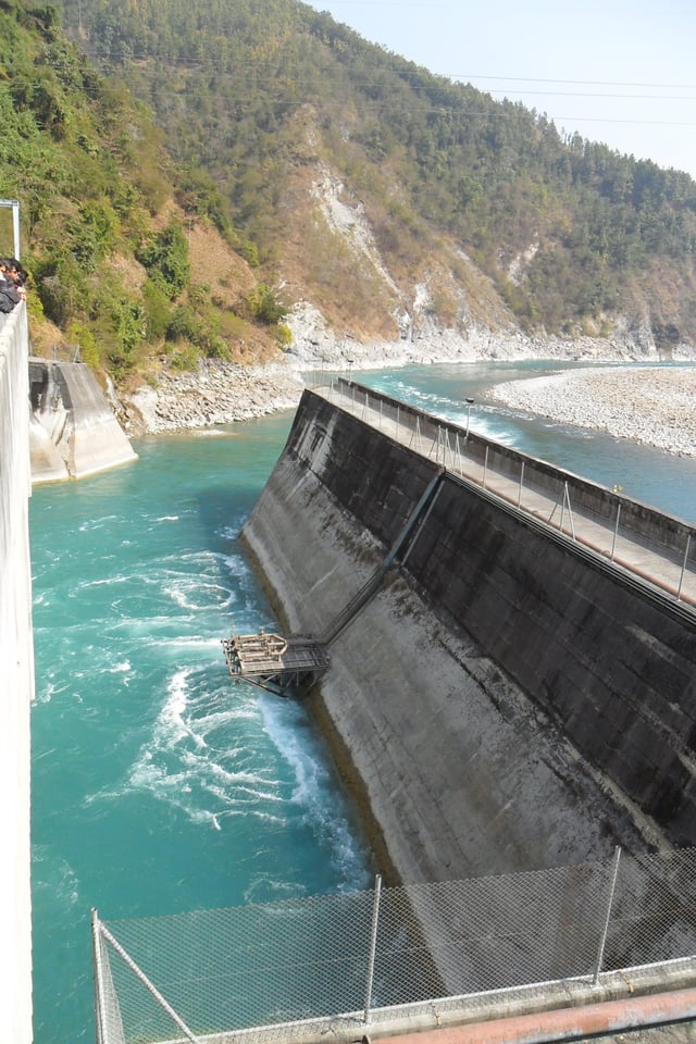 Middle Marshyandi Hydroelectricity Dam. Nepal has significant potential to generate hydropower, which it plans to export across South Asia