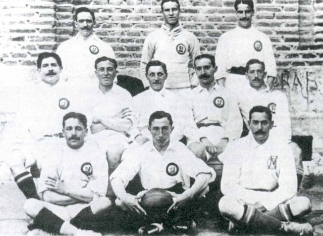 Madrid FC team in 1906