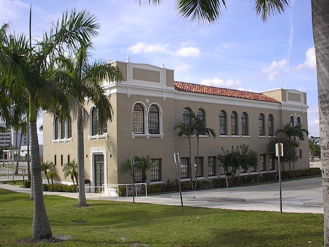 Original Palm Beach Junior College building