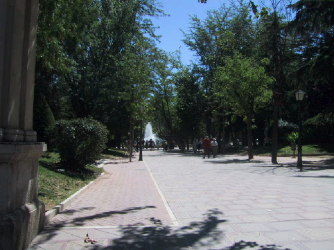 Principal avenue of the Concordia Park