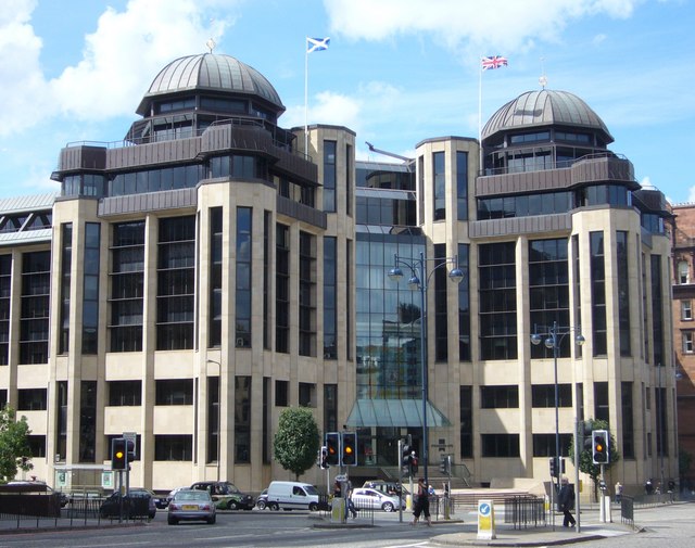 Standard Life headquarters building on Lothian Road