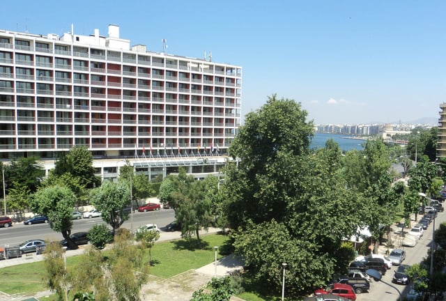 View of the Makedonia Palace