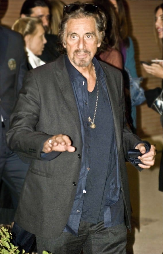 Al Pacino at the Rome Film Festival in 2008