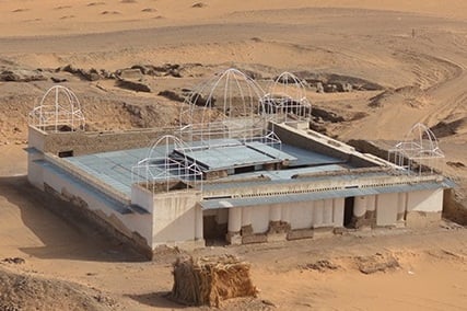 The 11th century church of Banganarti, formerly one of Christian Nubia's most important pilgrimage centres, remained a place of worship and habitation until the late 16th century.
