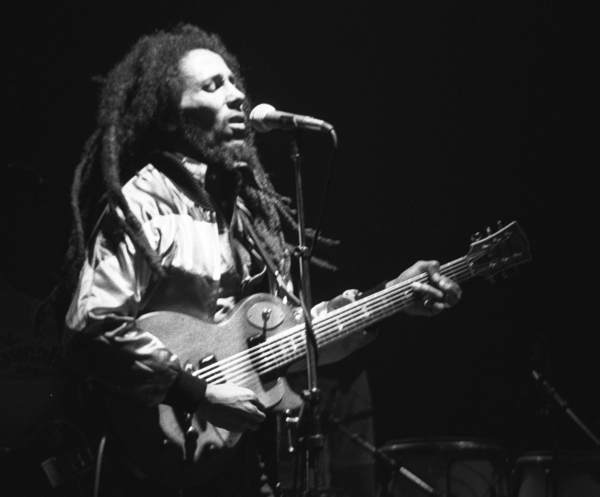 Marley in concert in 1980, Zürich, Switzerland