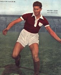 Héctor Guidi, one of Lanús' greatest idols, played 320 matches for the club.