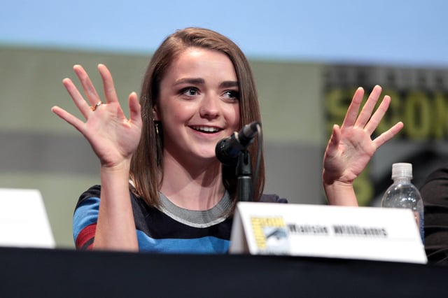 Williams at the 2015 San Diego Comic-Con