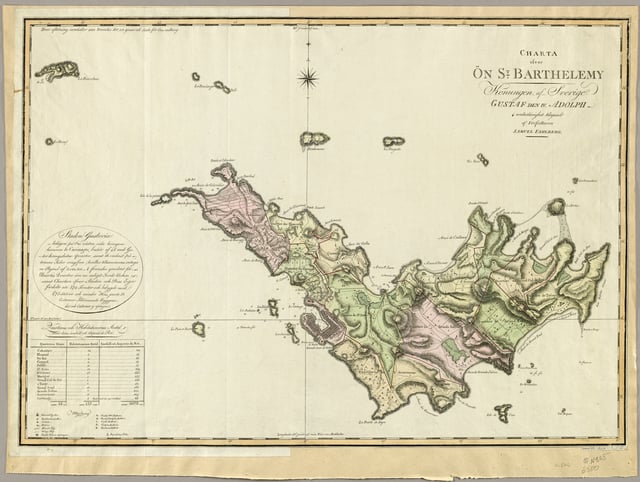 Historical quartiers (1801)